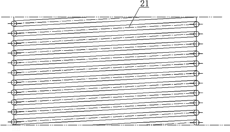 Oil field gas injection boiler taking pulverized coal as fuel