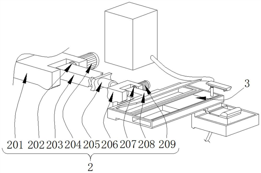 Debridement nursing device for operating room nursing