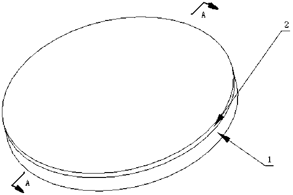 Decorative plate with purple decorative thin film and preparation method of decorative plate