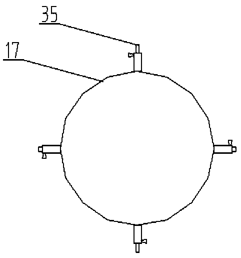 Optical fiber disk bar code scanner jacking rotating device with vibration isolation and anti-abrasion supporting feet