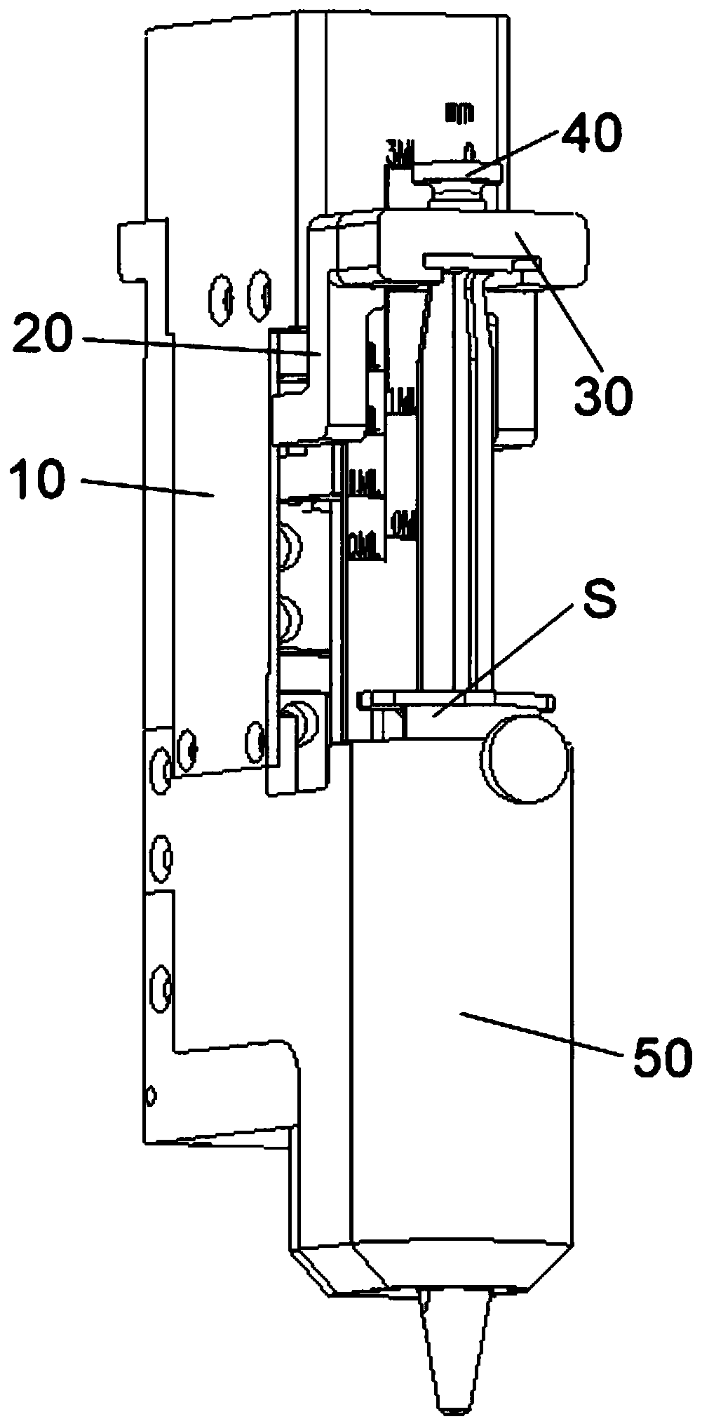 Printing head for biological 3D printer and biological 3D printer comprising same