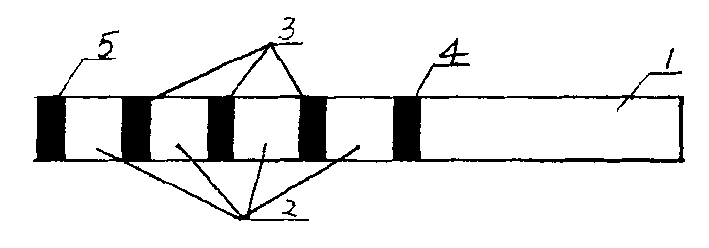 Dry multipurpose test paper with identification marks