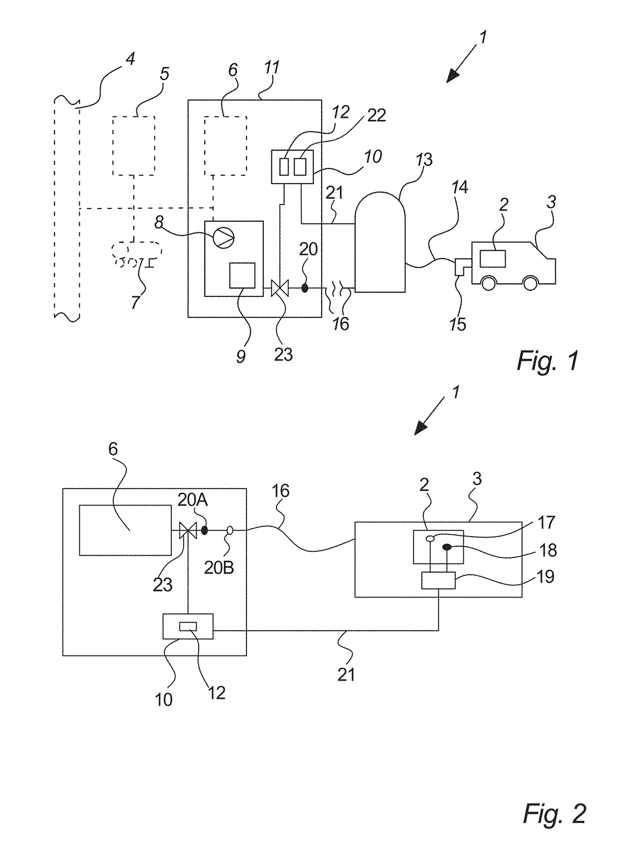 Method of refueling a hydrogen vehicle