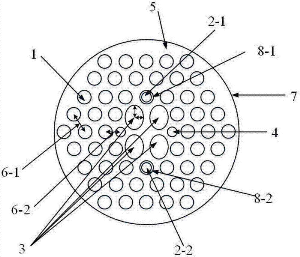 Tunable single-core photonic crystal fiber SPR single polarization wavelength splitter