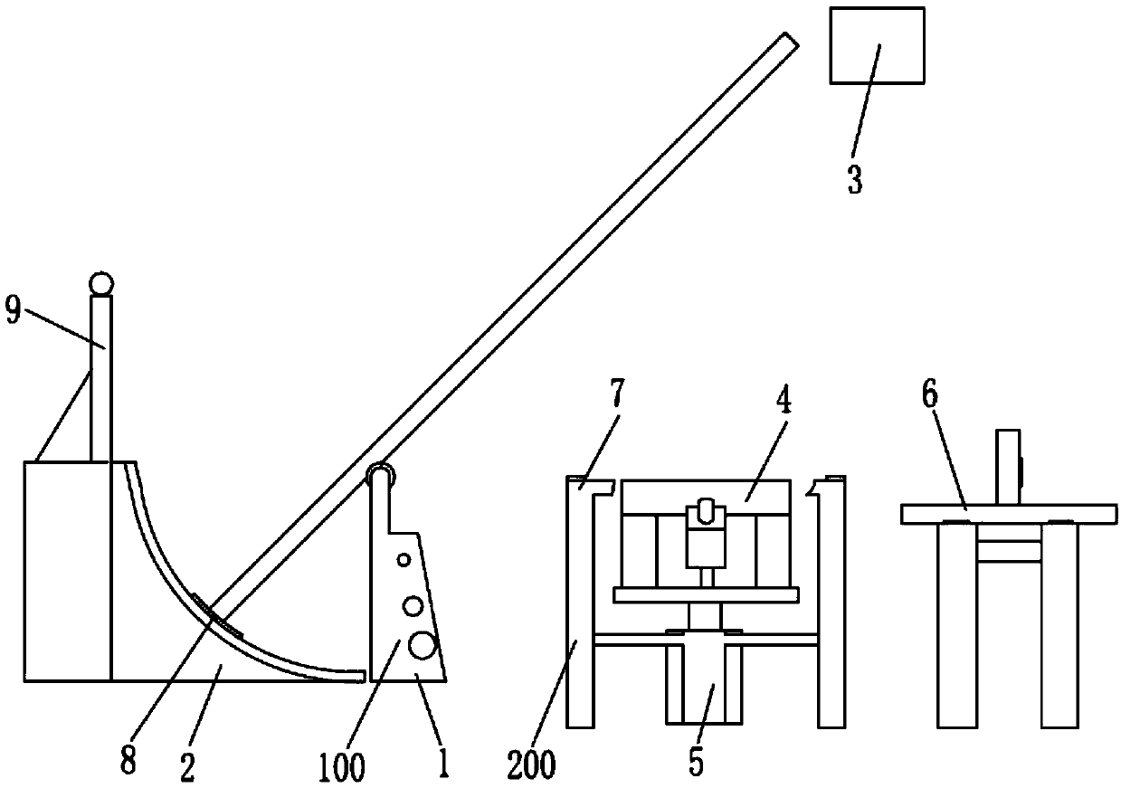 Aluminum bar aligning and conveying device