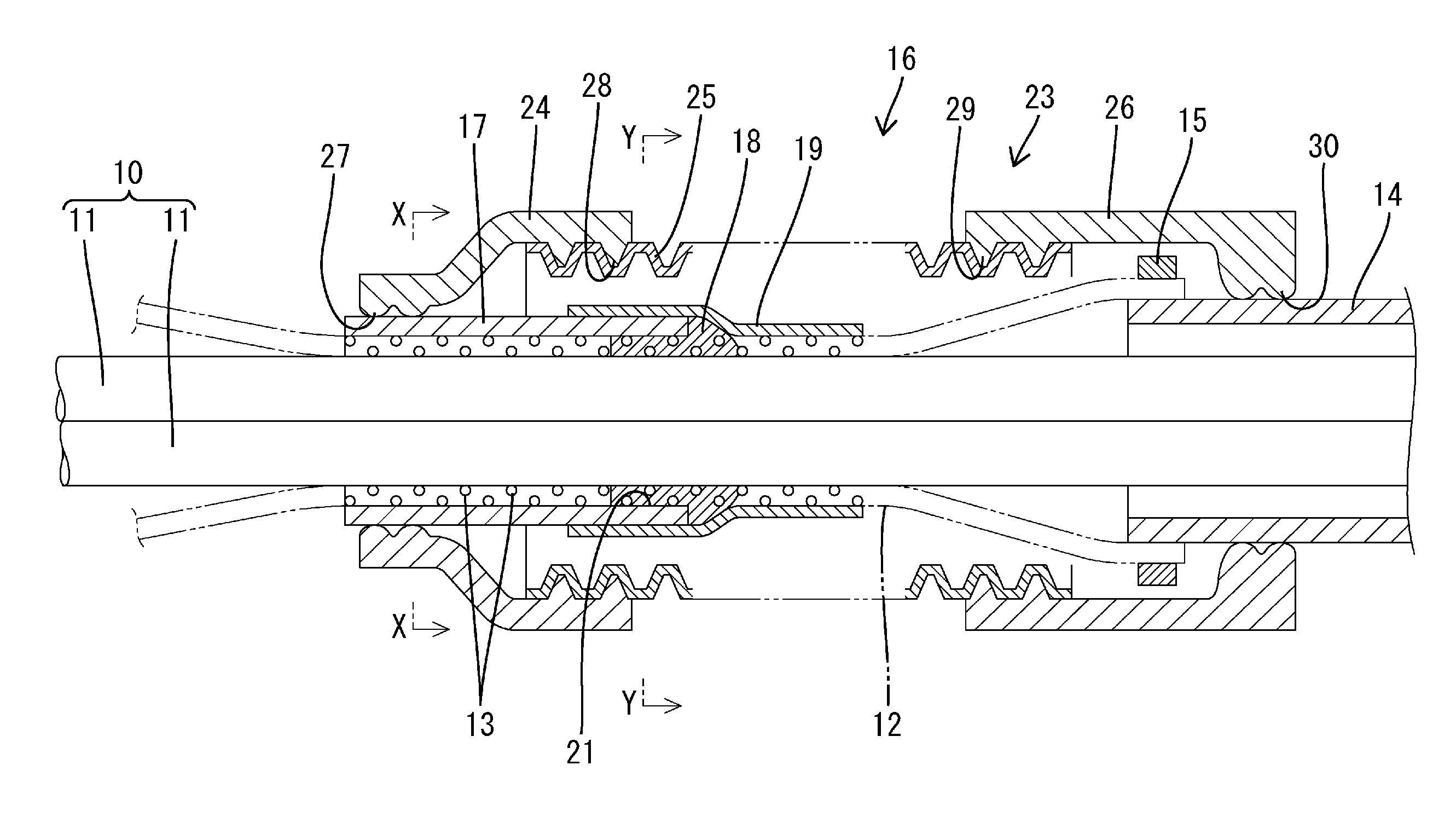 Shielded conductive path