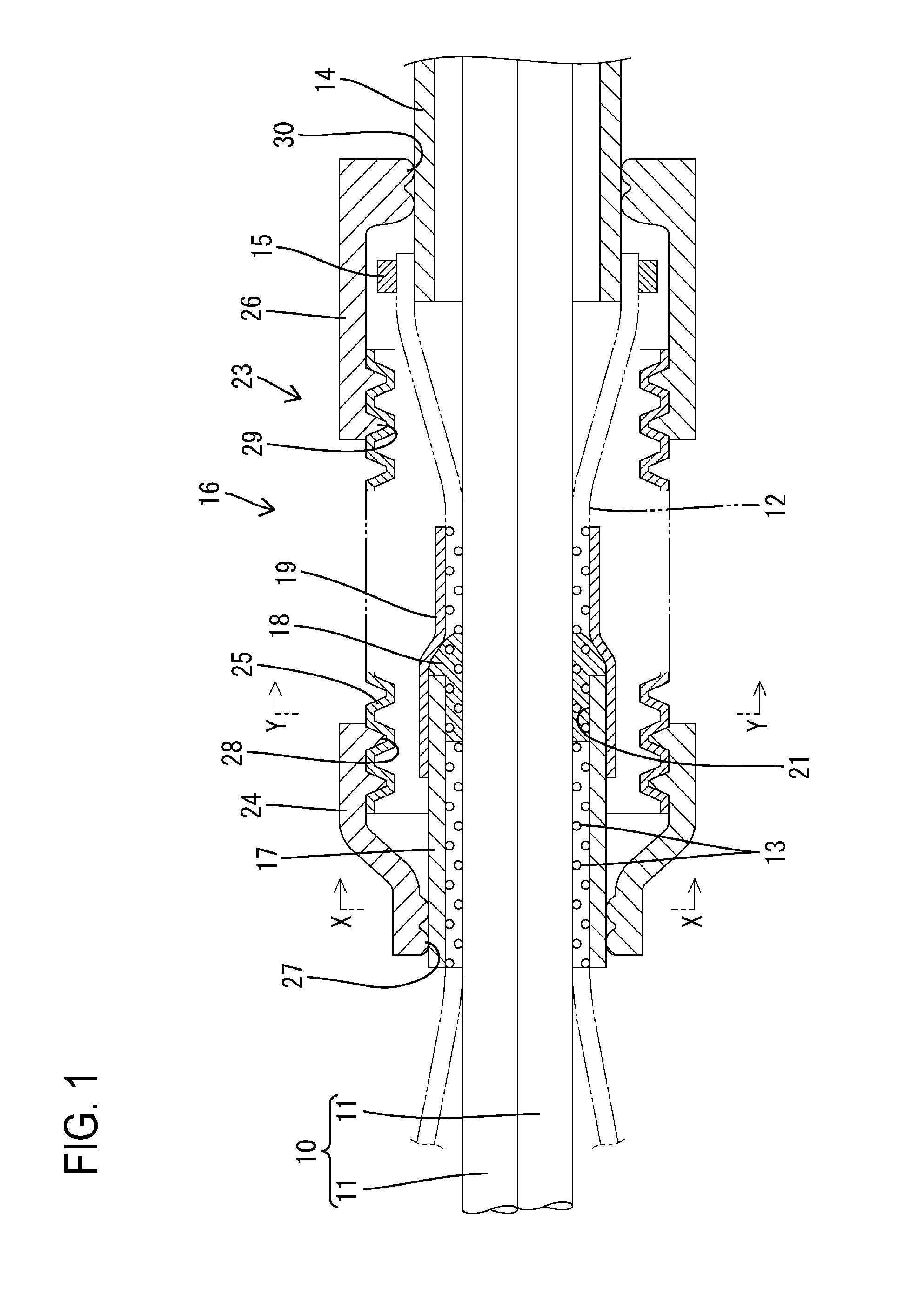 Shielded conductive path