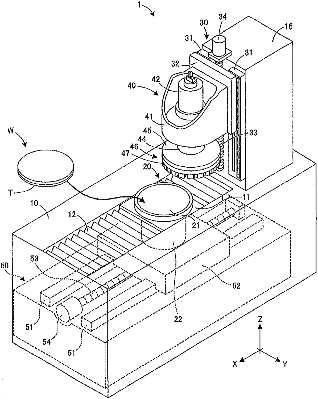 Grinding wheel and grinding apparatus