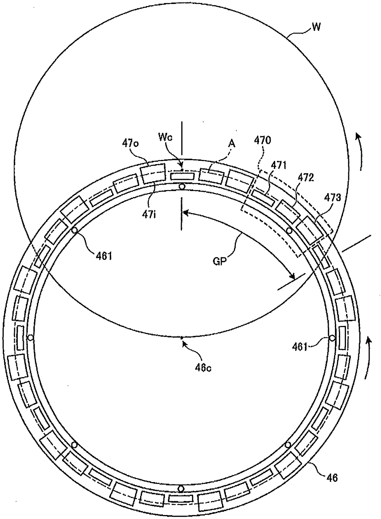 Grinding wheel and grinding apparatus