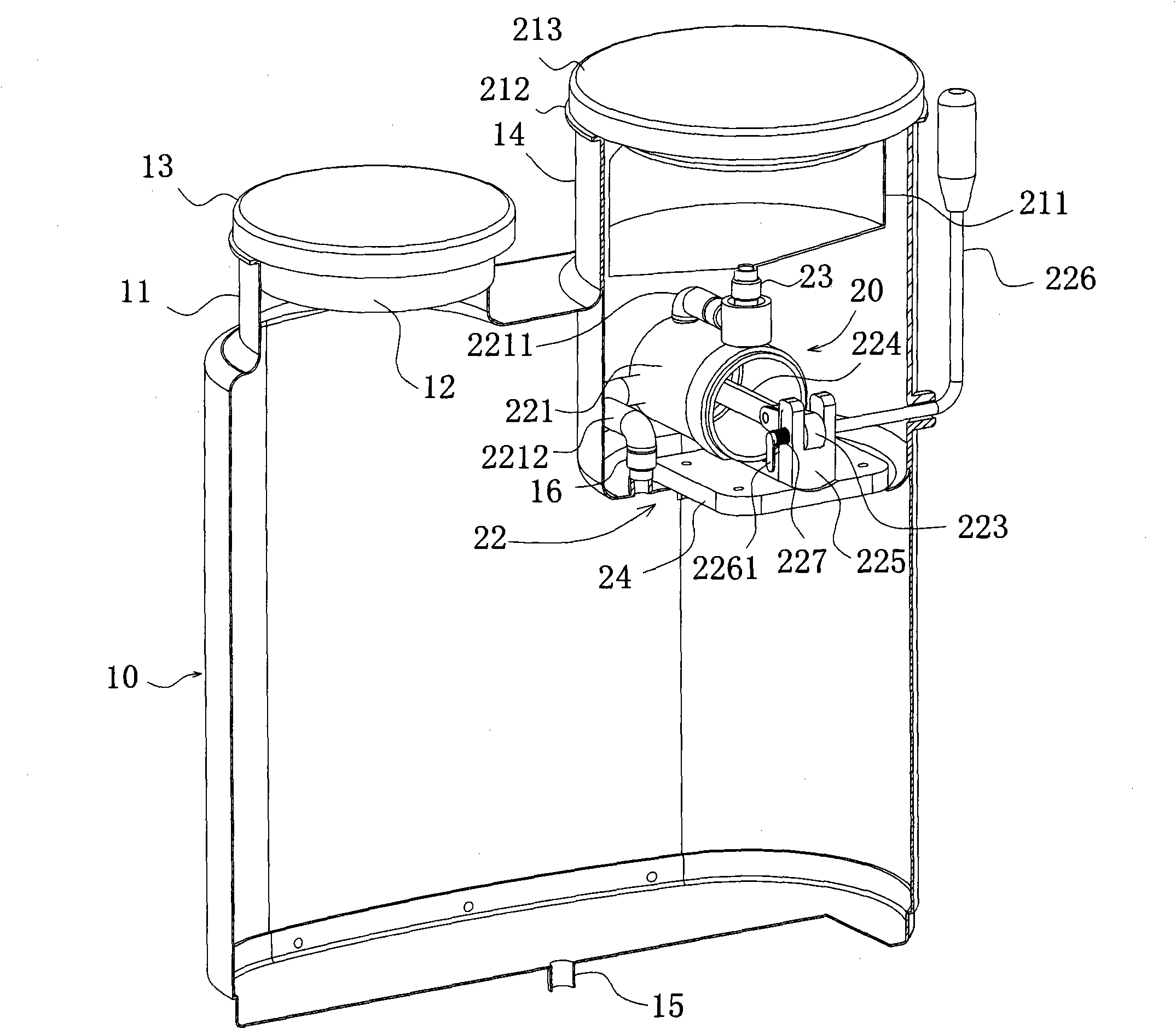 Sprayer dispensing apparatus