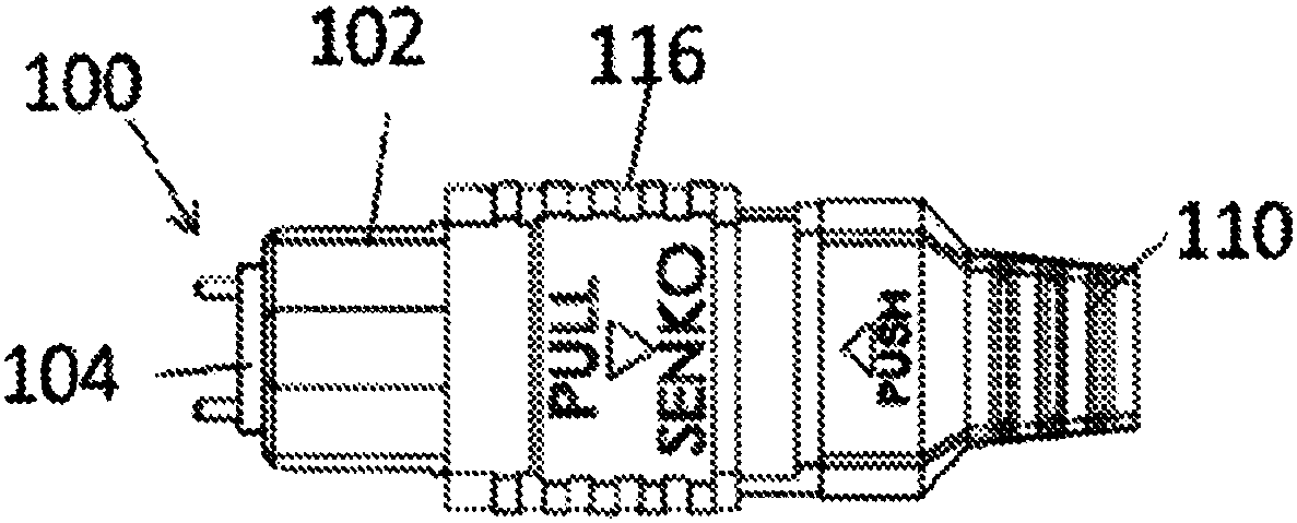 Bayonet lock mpo connector