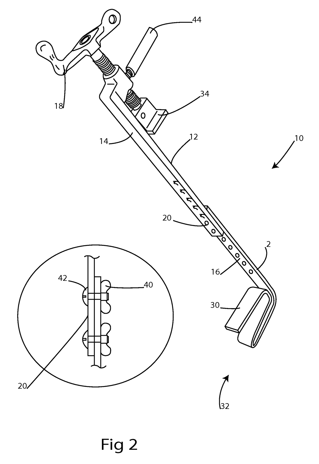 Solar panel installation tool