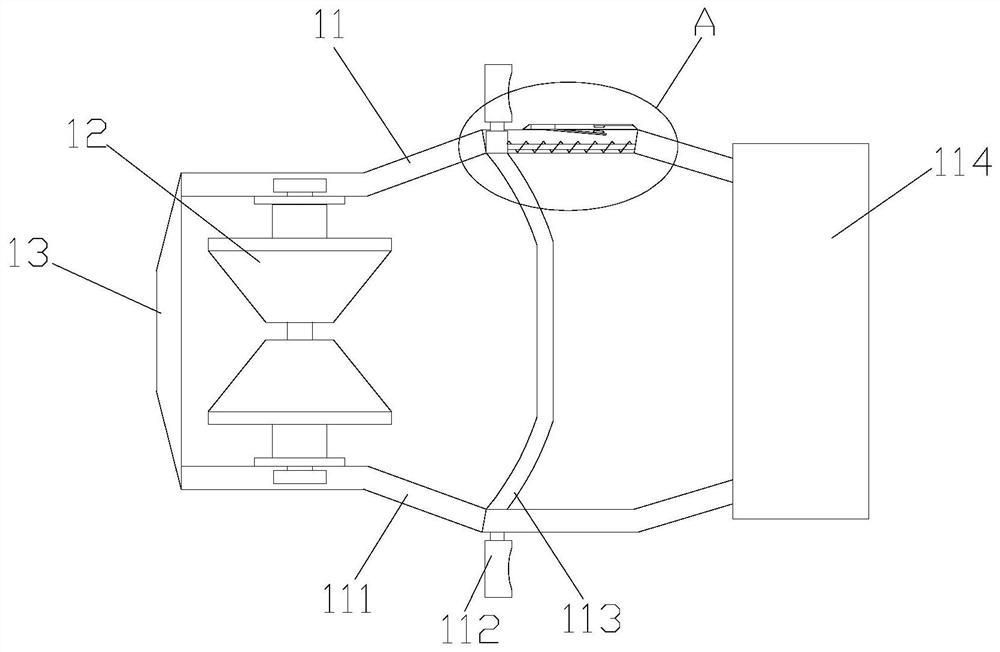 A contact-free egg freshness detection device using elasticity