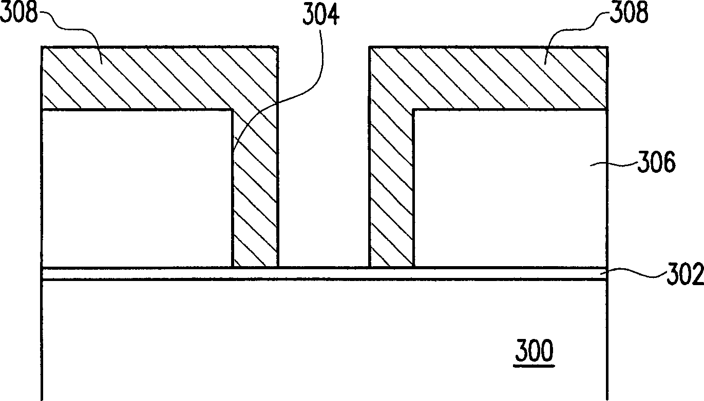 Residual polymer eliminating method