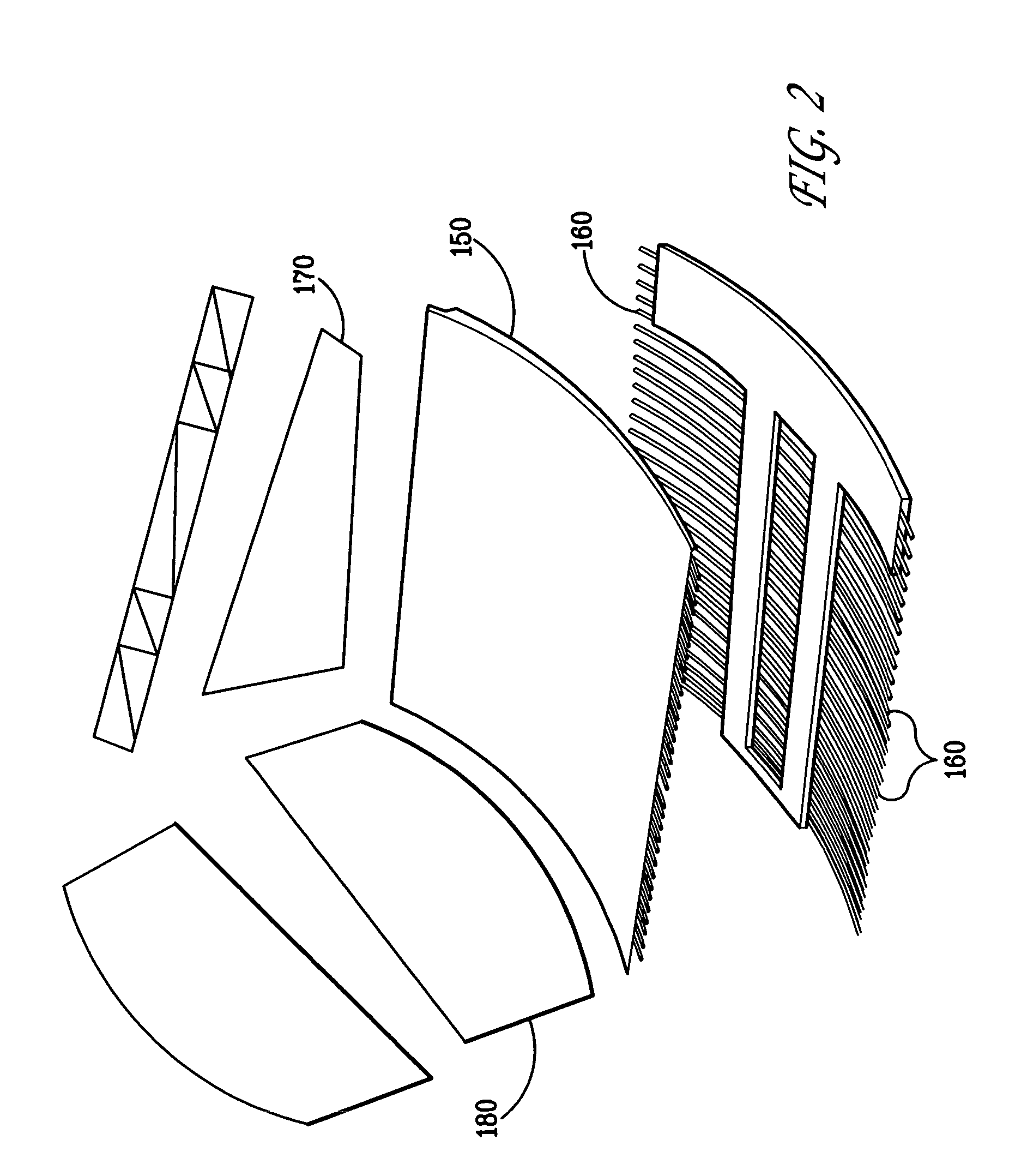 Mining hopper made up of steel and polymers