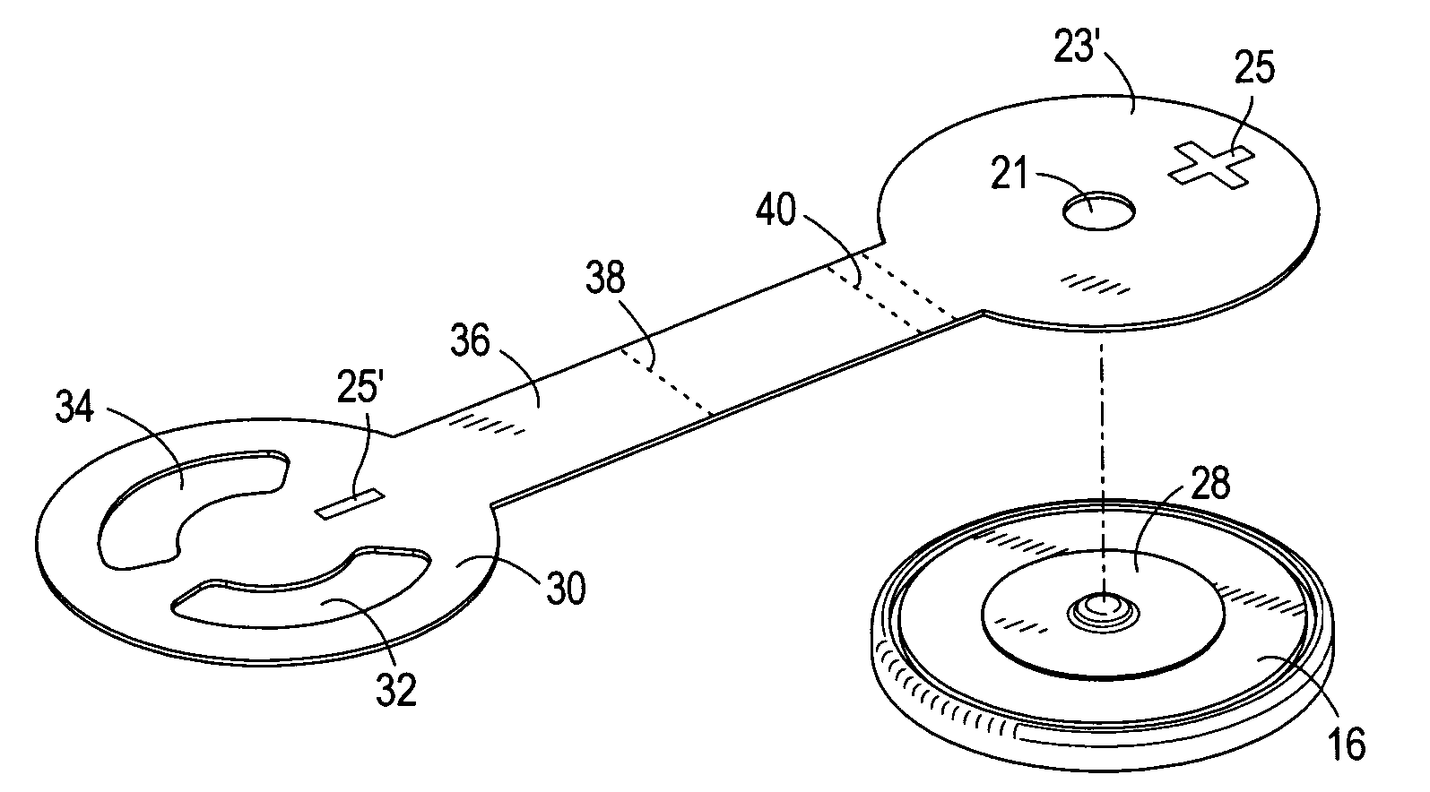 Coin cell protection against reverse insertion in cell holder