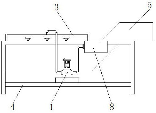 Agricultural tuber vegetable cleaning device