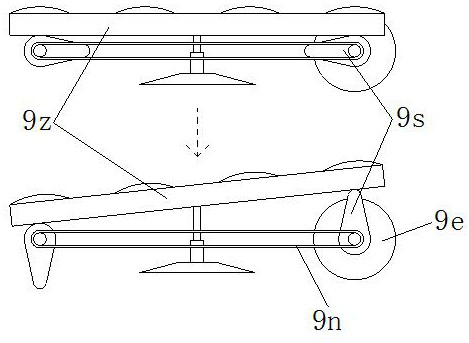 Agricultural tuber vegetable cleaning device