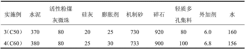 Bridge self-compaction anti-crack bare concrete prepared by utilizing high fine powder content machine-made sand