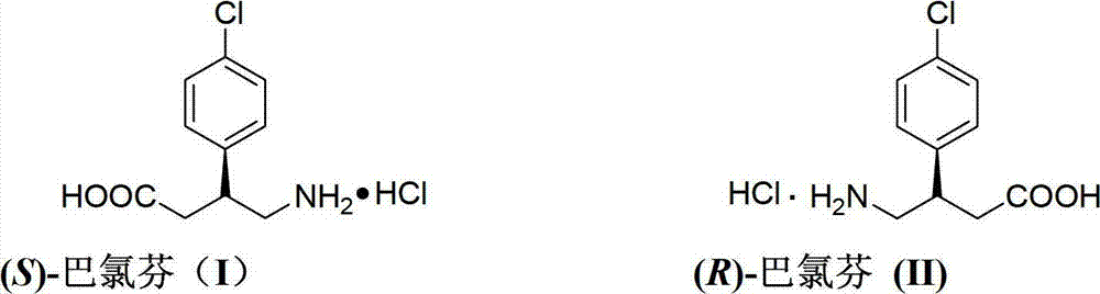 Preparation method of chiral baclofen