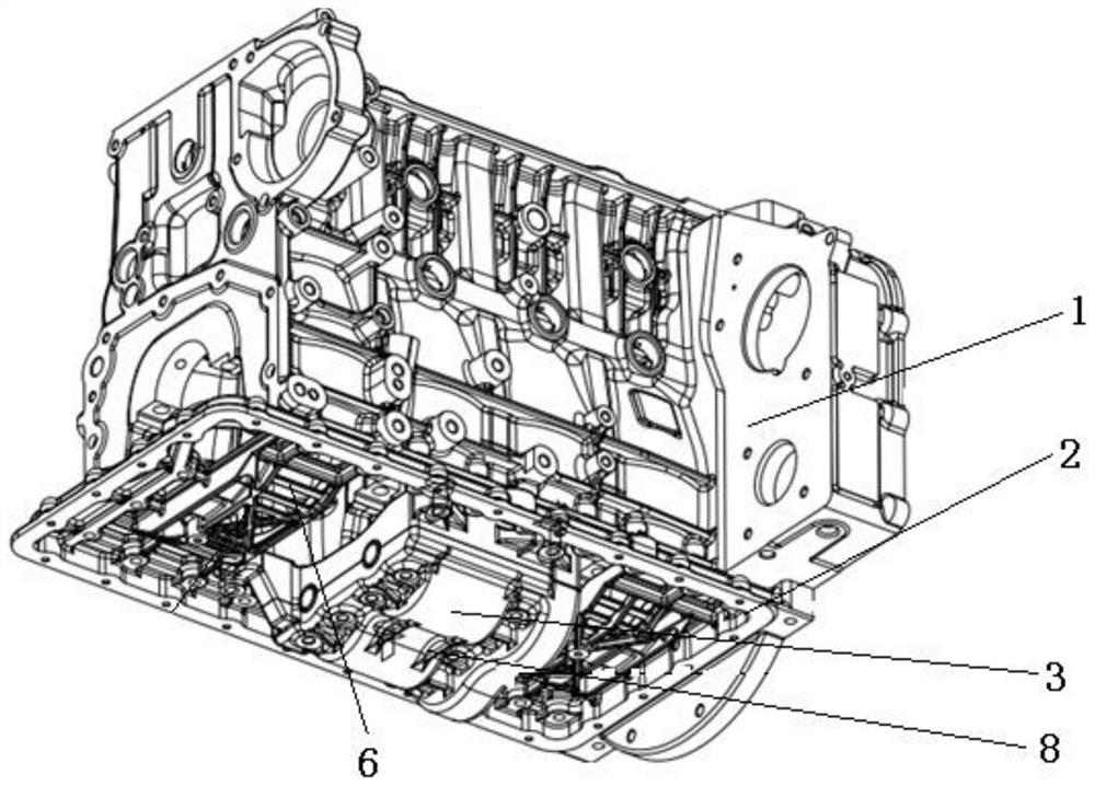 Engine balance shaft arrangement method and structure