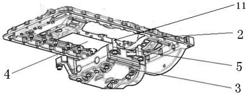 Engine balance shaft arrangement method and structure