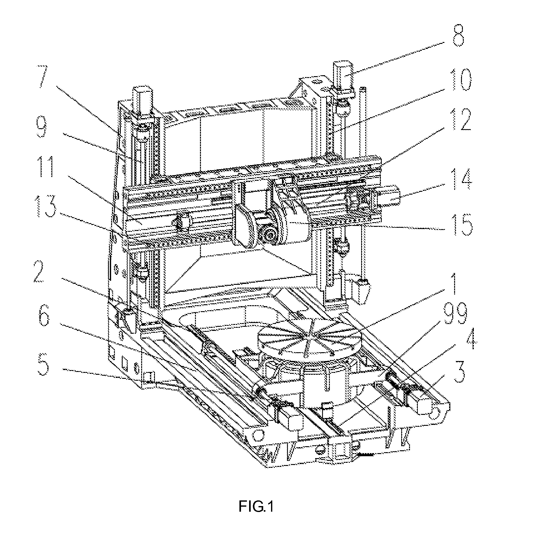 Vertical turning-milling complex machining center