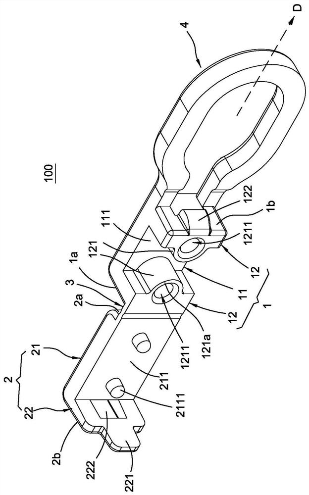 Pull-out prevention structure for cables