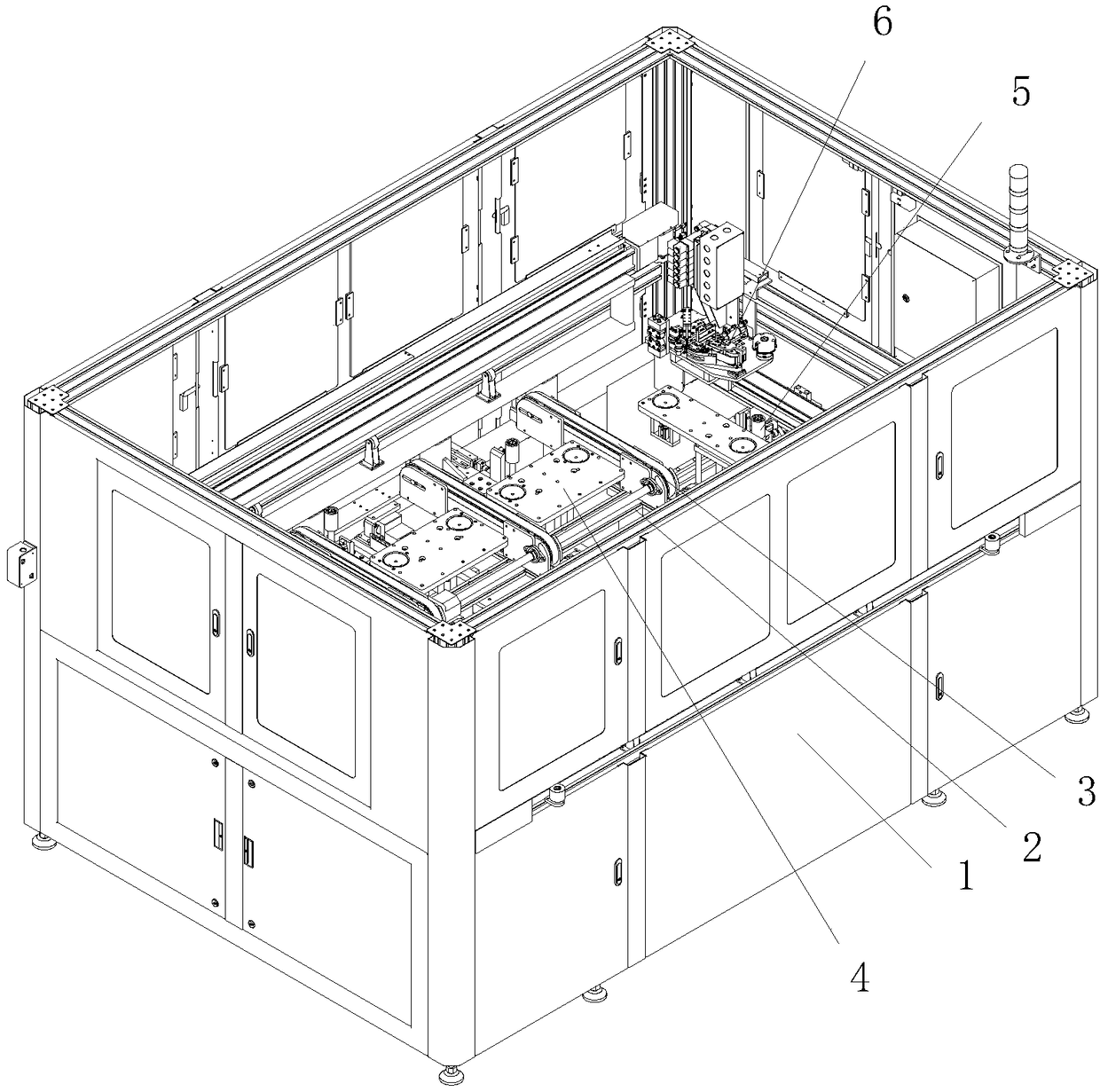 Automatic edge sealing machine for photovoltaic modules