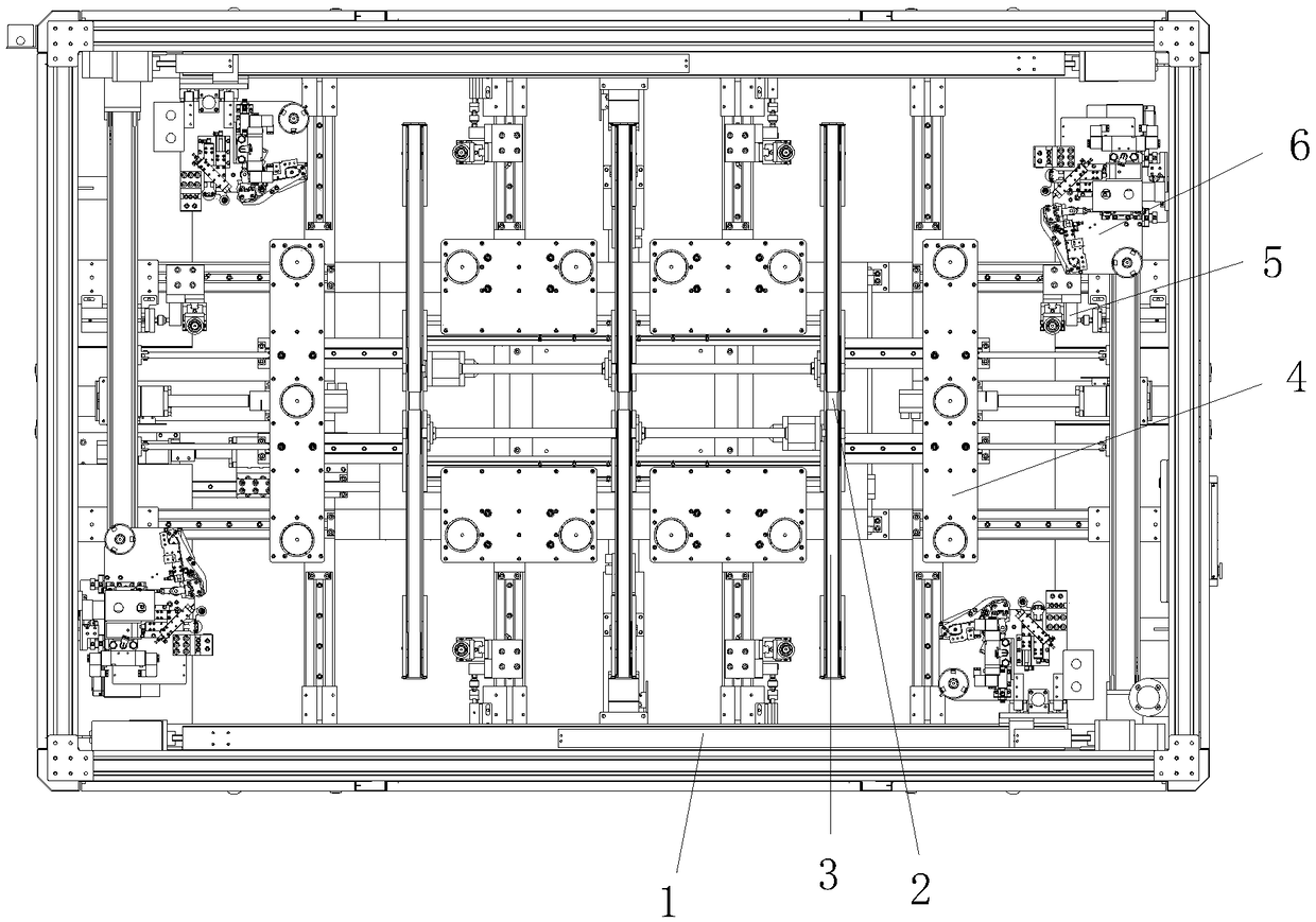 Automatic edge sealing machine for photovoltaic modules