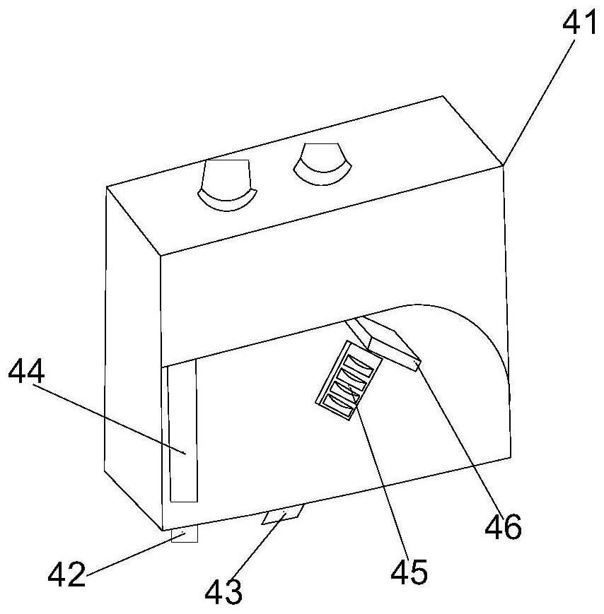 Device and system for detecting power transmission tower node quality based on laser