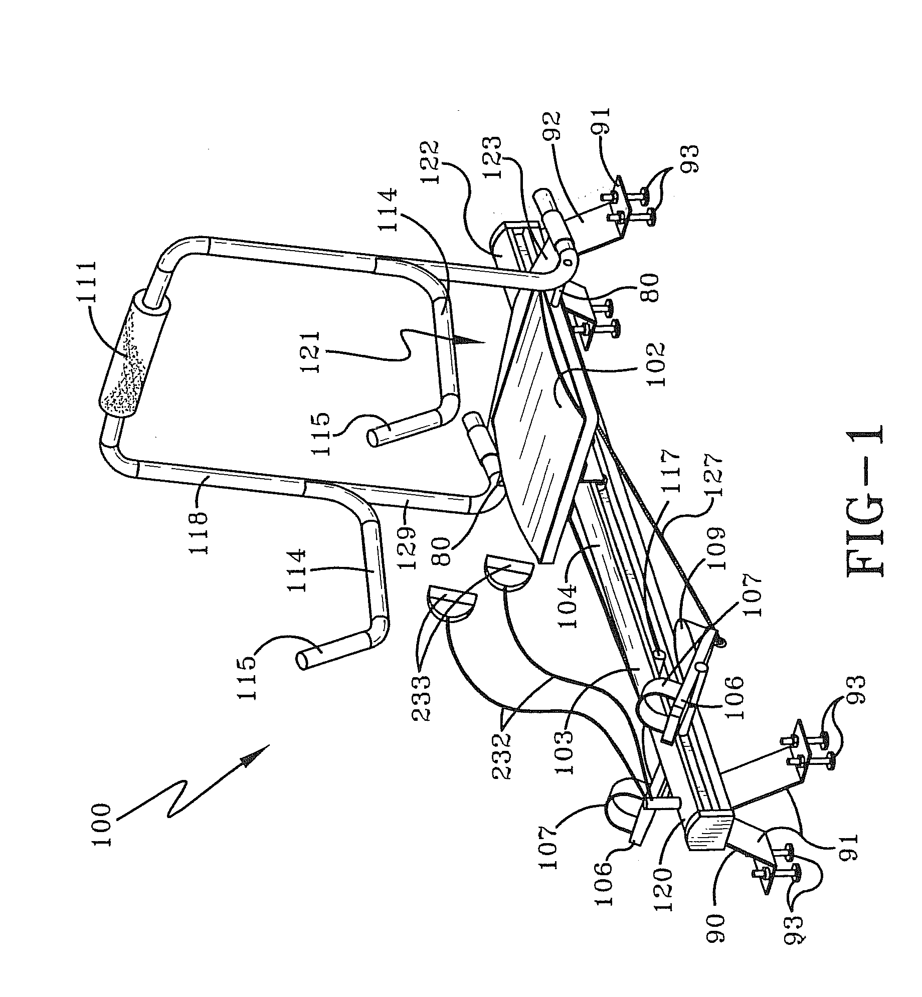 Method and apparatus for targeting abdominal muscles while receiving a cardiovascular workout