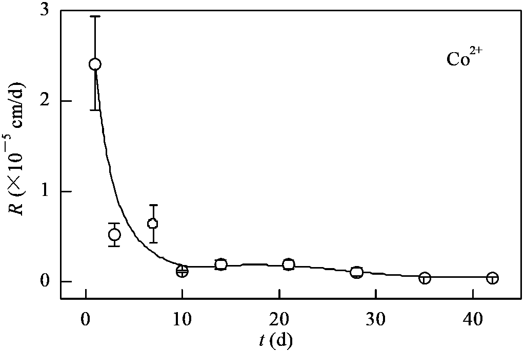 Radioactive concentrated liquor solidifying formula