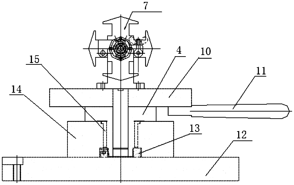 Winding device and winding method of motor rotor iron core assembly