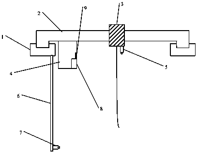 Multi-angle visual explosion-proof crane