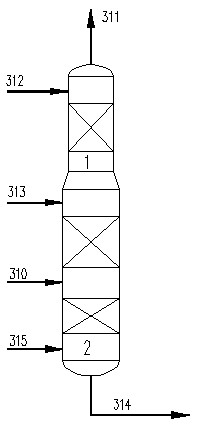 Feed gas recovery method and device