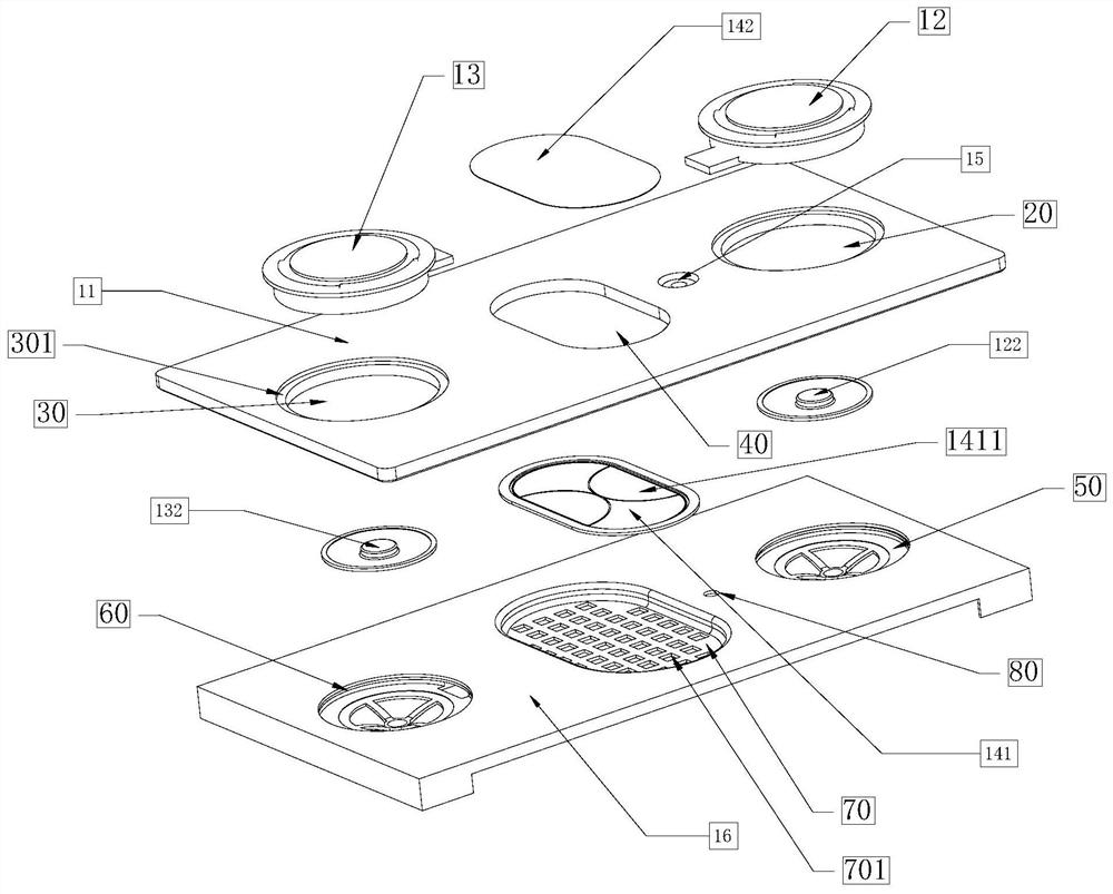 Power battery top cover and power battery with high space utilization