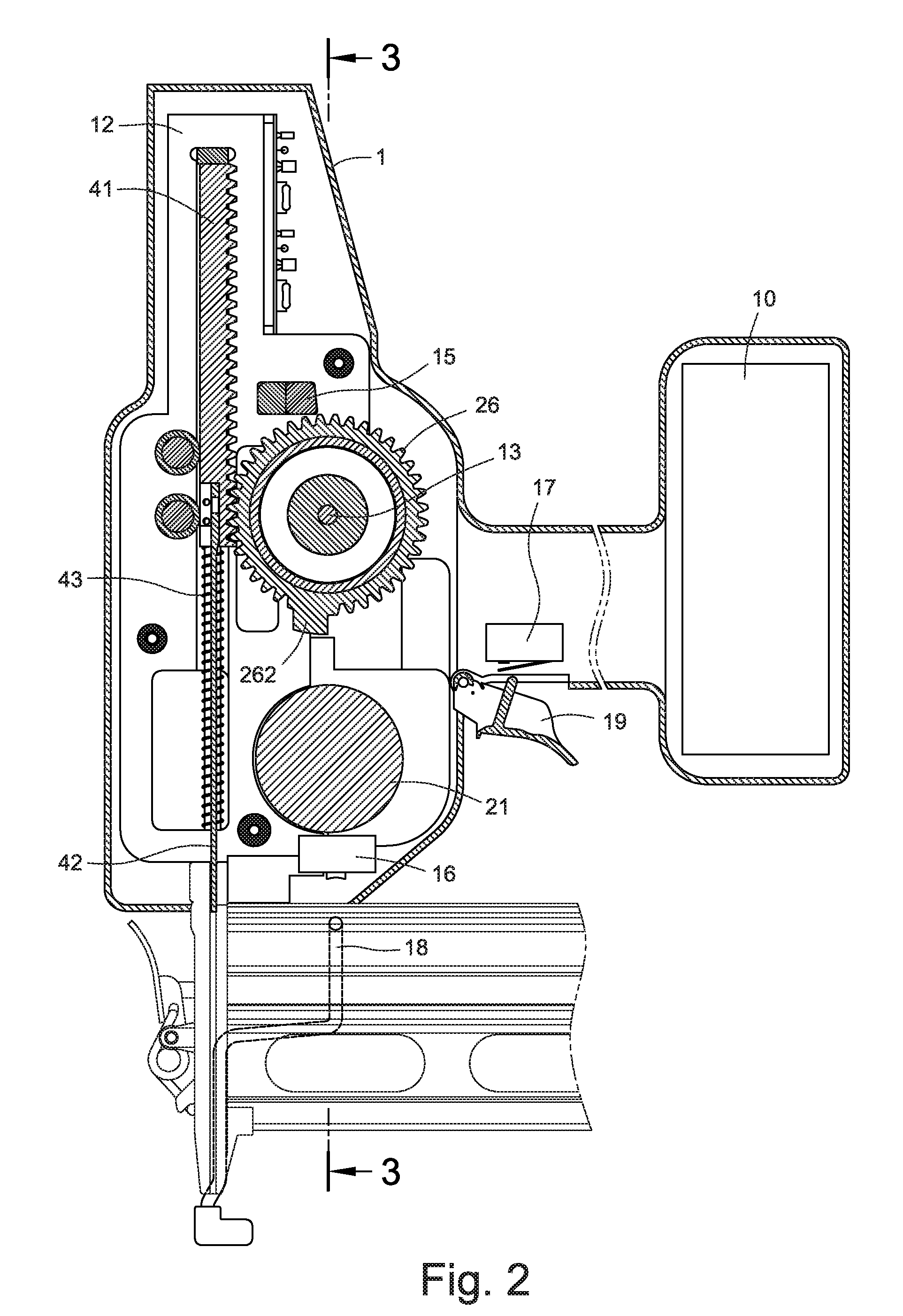 Transmission Mechanism for Electrical Nail Gun