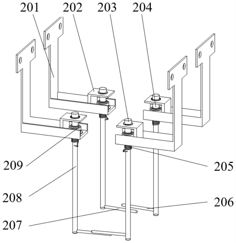 A double-touch rod positioning type three-degree-of-freedom corn interplant weeder