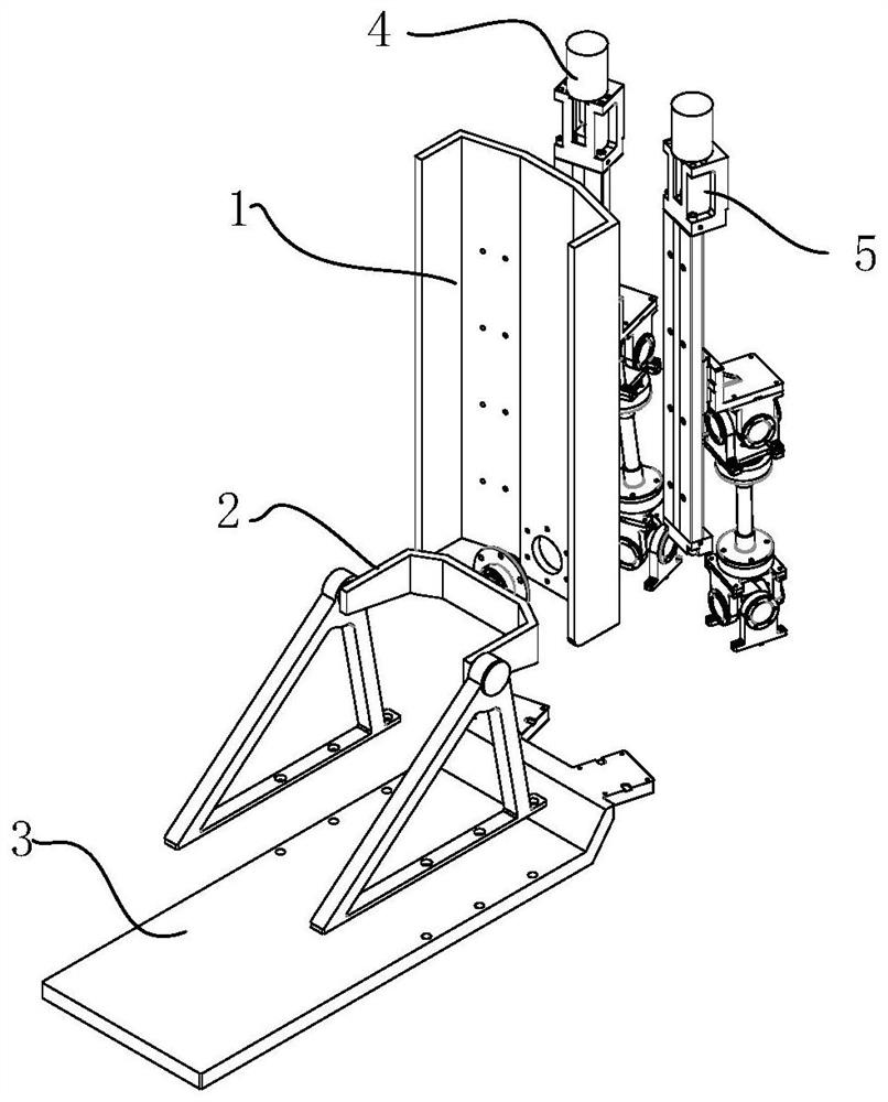 Exoskeleton robot ankle joint with double flexible driving branches