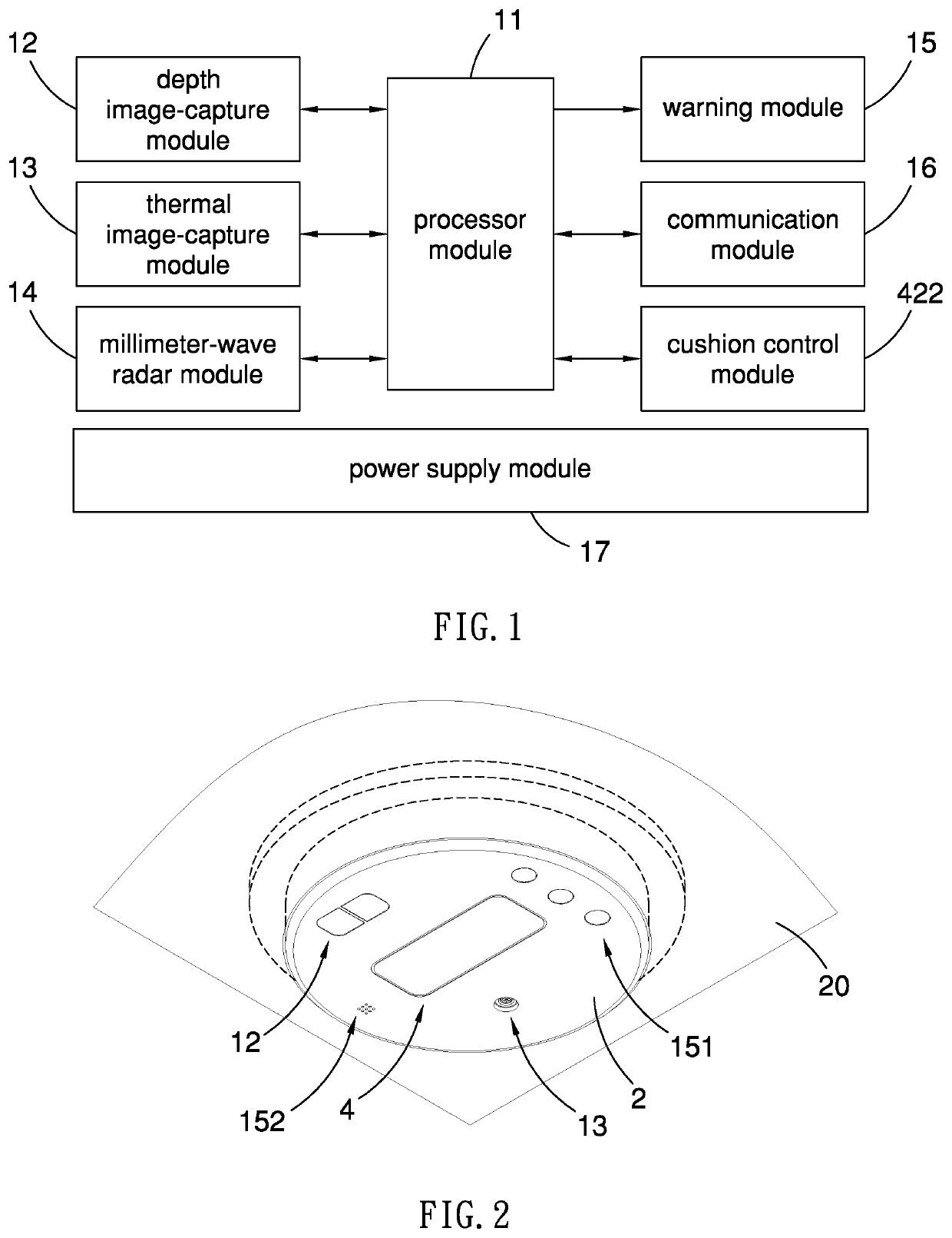 Human condition detecting device