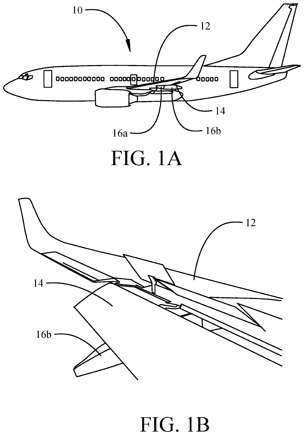 Flap support mechanism—C bar