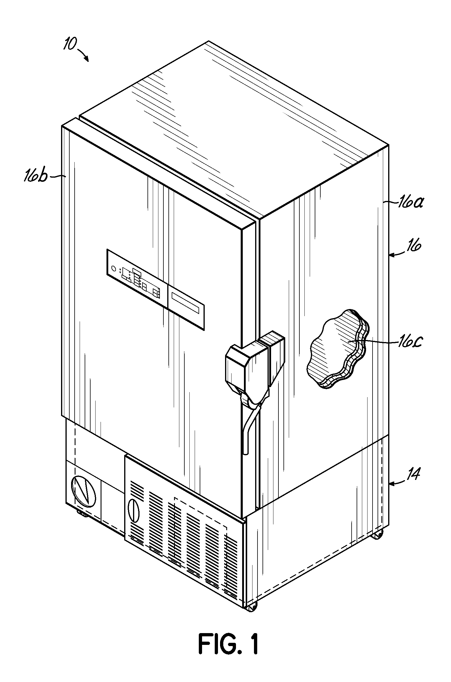 Refrigeration system having a variable speed compressor