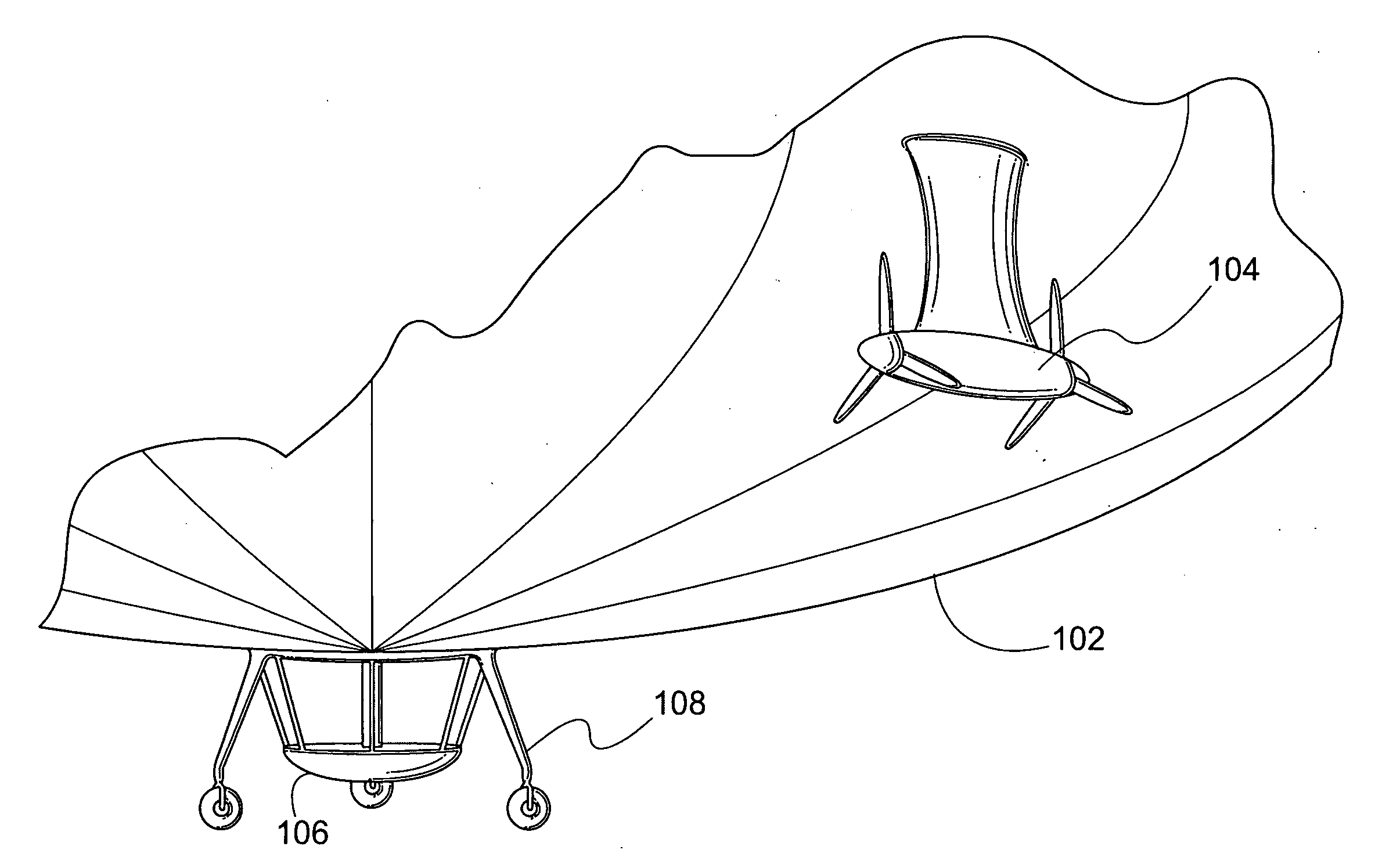 Mass transfer system for stabilizing an airship and other vehicles subject to pitch and roll moments