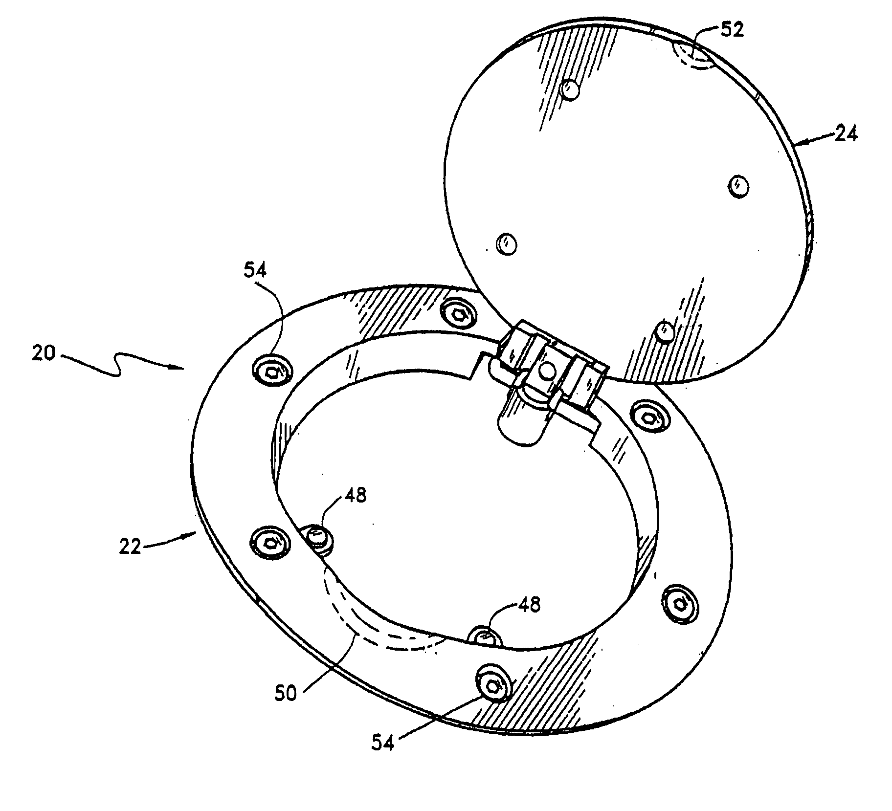 Fuel door assembly