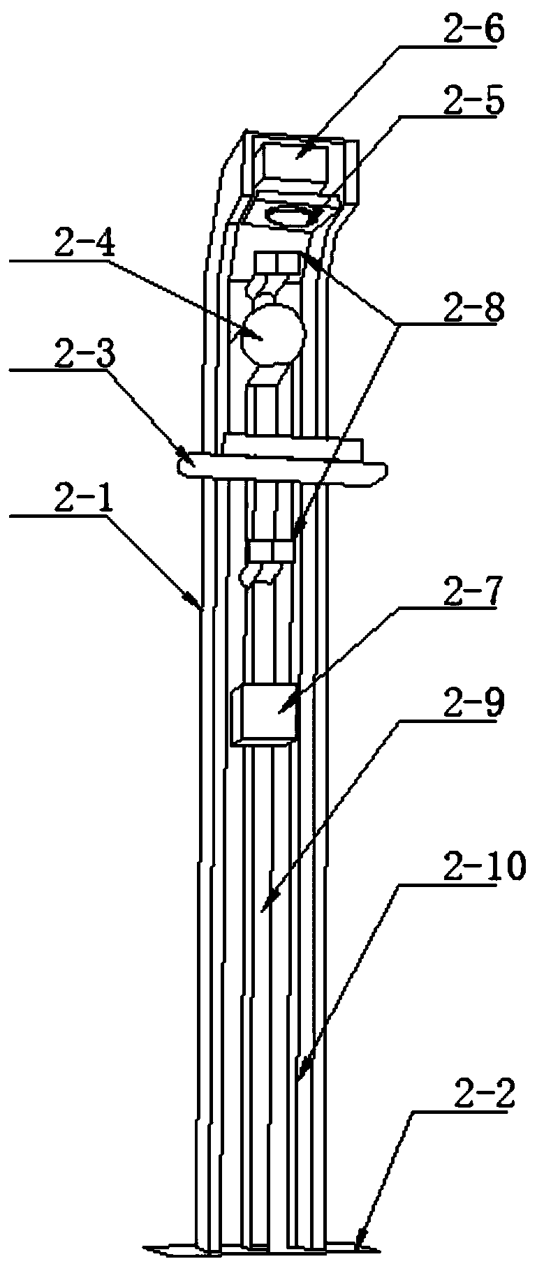 Electric vehicle charging pile with manual and automatic fire extinguishing system