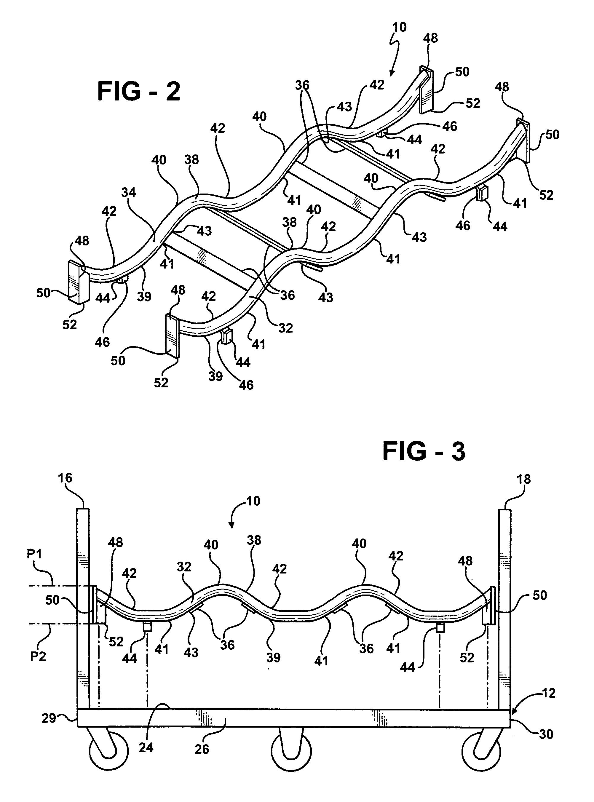 Cargo cart system incorporating a portable container cradle