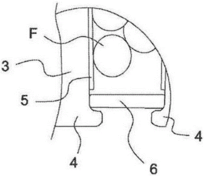 Stator enabling good shim bearing capacity while optimising the magnetic circuit, and method for electrical insulation of said stator