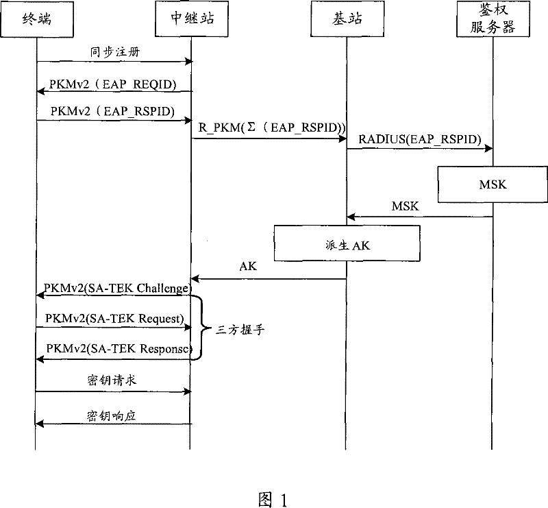 Method for establishing security association and communication network system