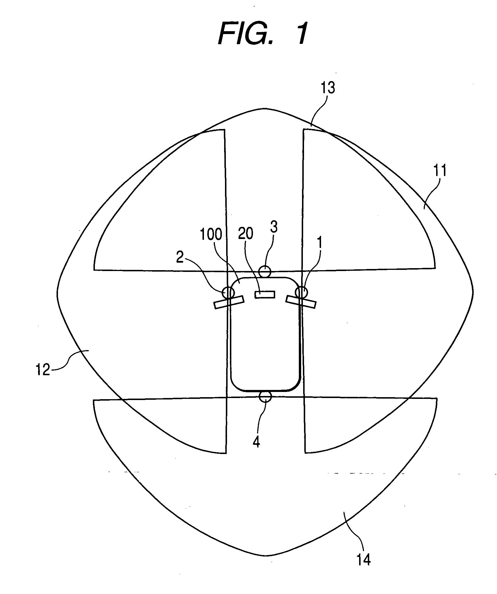 Vehicle periphery display control system